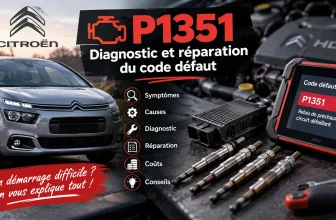 Citroën P1351 🔧 : Causes & Solutions du Code Défaut DTC